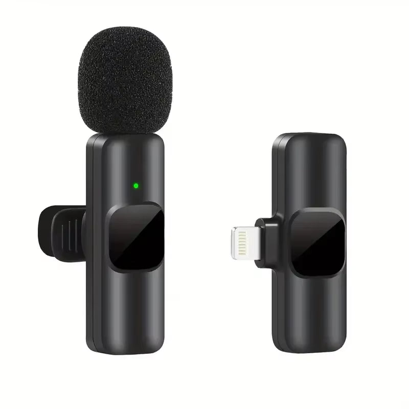 Upgrade Your Audio Experience with Our New Wireless Lavalier Microphone - Perfect for iPhone, iPad, and Live Gaming!