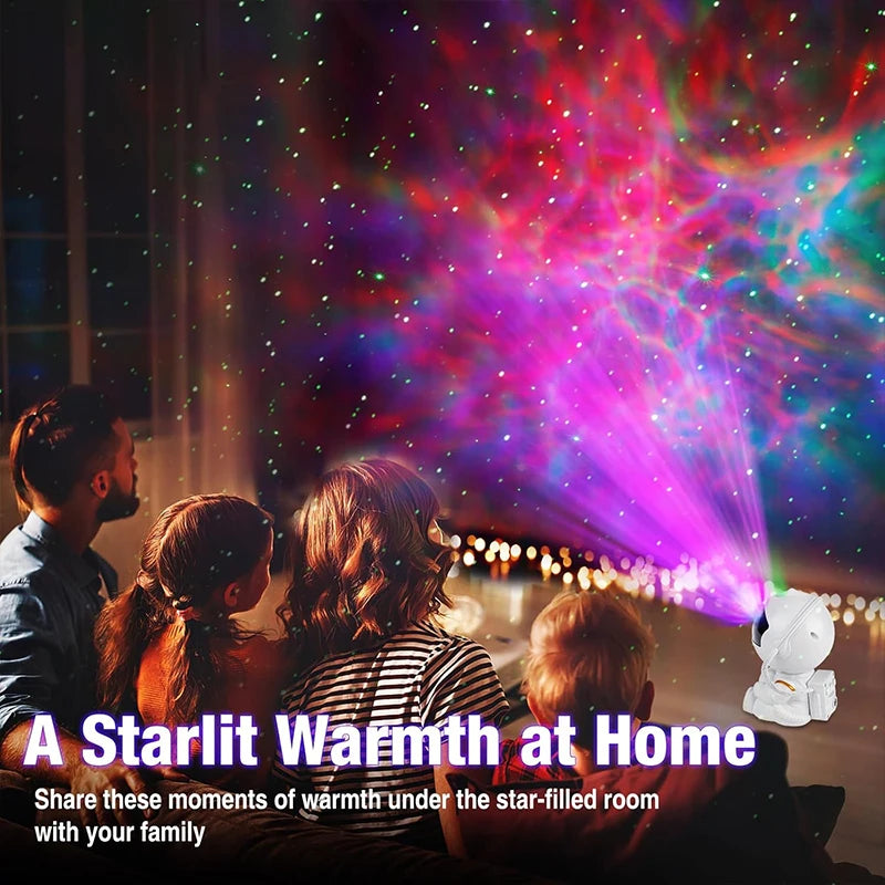 Transform Your Space with the Astronaut Galaxy Projector - Enchanting Starry Night Light with Nebula Effects and Remote Control, Perfect Gift for Kids and Space Enthusiasts