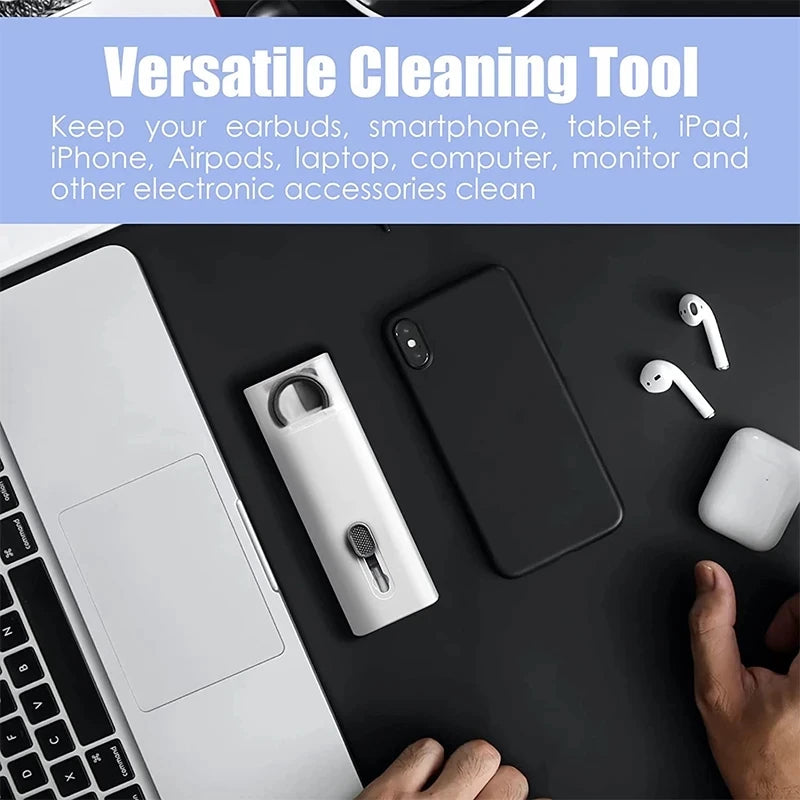 Ultimate 7-in-1 Keyboard and Earphone Cleaning Kit - Perfect for Headsets and Keyboards!
